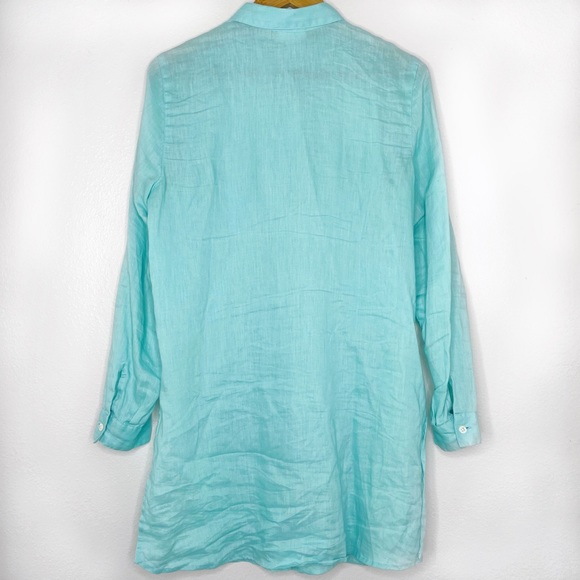 J. Jill • Long Sleeve Linen Tunic - Picture 4 of 7